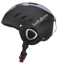 Lucky Bums Snow Sport Helmet with Fleece Liner, Skull, Medium