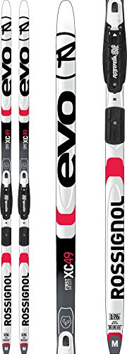 Rossignol Evo XC 49 XC Skis w/ Rottefella Basic Bindings Mens Sz 196cm