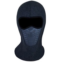 Balaclava Face Mask, Winter Fleece Windproof Ski Mask for Men and Women, Grey