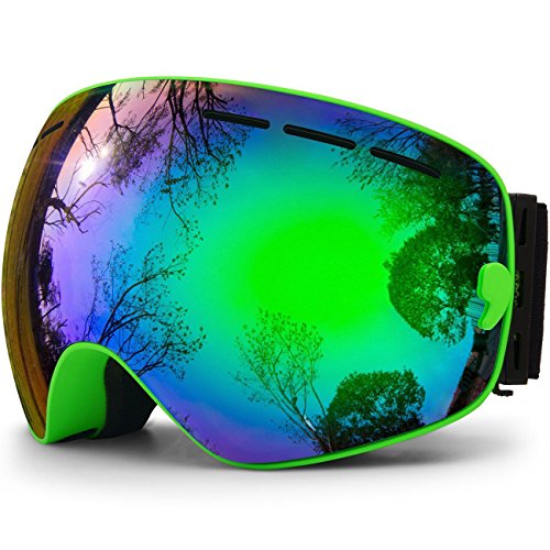 Hongdak Ski Goggles, Snowboard Goggles UV Protection, Snow Goggles ...