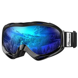 OutdoorMaster OTG Ski Goggles – Over Glasses Ski / Snowboard Goggles for Men, Women &  ...