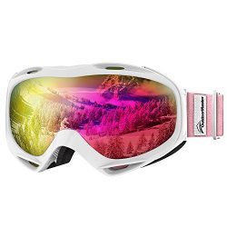 OutdoorMaster OTG Ski Goggles – Over Glasses Ski / Snowboard Goggles for Men, Women & ...