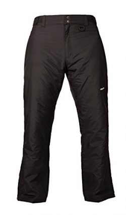 Arctix Men’s Essential Snow Pants, Black, Large/Tall