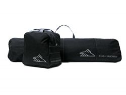 High Sierra Snowboard Sleeve And Boot Bag Combo, Black