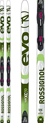 Rossignol Evo Glade 59 NIS XC Skis w/ Touring Auto Combi Bindings Mens Sz 166cm