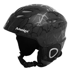 Avanigo Ski Helmet with Safety Certificate, Snow Sport Helmets Skiing Snowboarding Gear for Men  ...