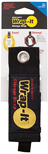 Wrap-It Storage 100-30B Strap, Large, Black