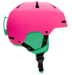 Traverse Sports Youth Ski/Snowboard & Snowmobile Helmet, Matte Magenta, Small (52-55cm)