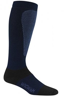 Wigwam Snow Sirocco Wool Ski Socks, Navy, M