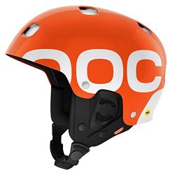 POC Helmets and Armor Receptor Backcountry MIPS Ski Helmet, Iron Orange, Medium/55-56 cm