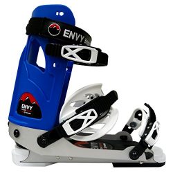 Envy Ski Frame – Comfortable Ski Boots (Blue, Large)