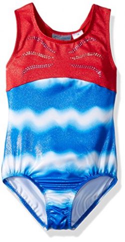 Freestyle by Danskin Big Girls’ Gymnastics Leotard, Multi, S