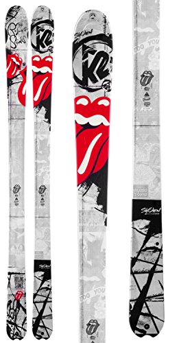 K2 Sideshow RS1 50th Anniversary Rolling Stones Skis Mens Sz 174