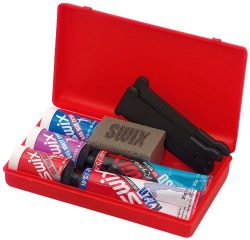 Swix Nordic Ski Wax Pack with Kick Wax and Klister-Pack of 7, 12 x 12-Inch