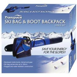 Transpack Alpine Sport Ski Bag & Boot Backpack Set