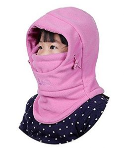 ZZLAY Children’s Balaclavas Hat Thick Thermal Windproof Ski Cycling Face Mask Caps Hood Co ...