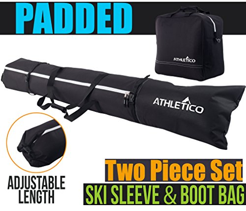 athletico-padded-ski-bag-combo-ski-bag-separate-ski-boot-bag