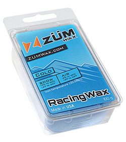 ZUMWax Ski/Snowboard RACING WAX – COLD Temperature – 100 gram – INCREDIBLY FAS ...