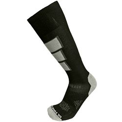 Ultimate Socks Mens Thermolite Ski Snowboard Warm Socks Black Large 9-11.5