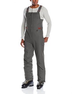 Arctix Men’s Athletic Fit Avalanche Bib Overall, Charcoal, X-Large