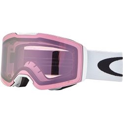 Oakley Fall Line Snow Goggles, Matte White Frame, Prizm High Intensity Pink Iridium Lens, Medium