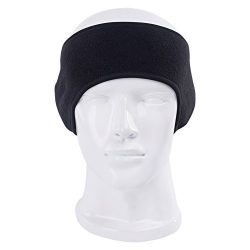 Windproof Fleece Thermal Headbands Ear Warmers Winter Sports Stretchy Riding Running Warm Ear Mu ...