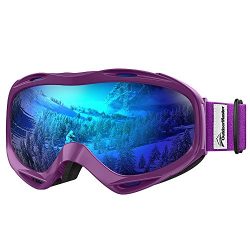 OutdoorMaster OTG Ski Goggles – Over Glasses Ski / Snowboard Goggles for Men, Women &  ...