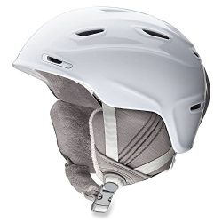 Smith Optics Adult Arrival Ski Snowmobile Helmet – White / Medium