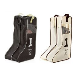 Daixers Portable Tall Boots Storage/Protector Bag,Boots Cover 2 Pack