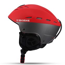 UBORSE Ski Helmet Snowboard Helmet Windproof Lightweight Professional Outdoors Skate Helmet for  ...