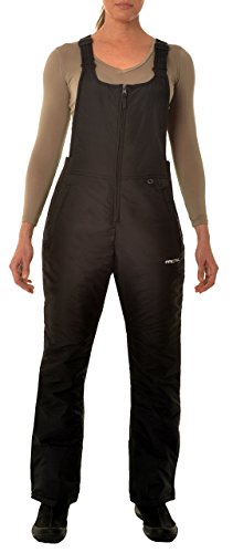 Arctix Women’s Insulated Overalls Bib, 3X, Black