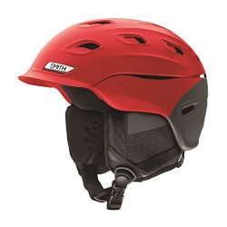 Smith Optics Vantage Adult Mips Ski Snowmobile Helmet – Matte Fire Split/Large