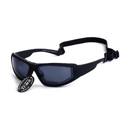 Supertrip UV400 Protective Motorcycle Sports Sunglasses Ski Goggles Color Black