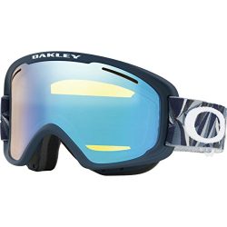 Oakley OO7066-45  O-Frame 2.0 XM Snow Goggles, Facet Iron Fathom Frame, High Intensity Yellow Le ...