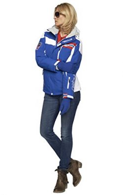 Nebulus Ski Jacket FREESTYLE, women, blue-white, size L, Q 1154