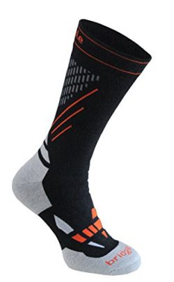 Bridgedale Cross Country Race Socks, Black/Stone, Large