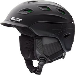 Smith Optics Unisex Adult Vantage Snow Sports Helmet – Matte Black Xlarge (63-67CM)