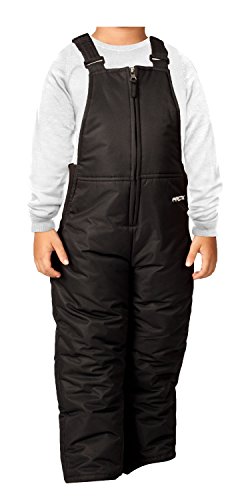 Arctix Infant/Toddler Insulated Snow Bib Overalls,Black,2T