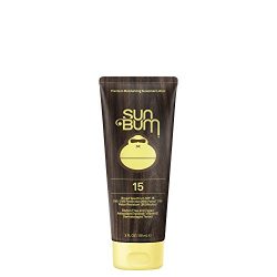 Sun Bum Original Moisturizing Sunscreen Lotion, SPF 15, 3 oz. Tube, 1 Count, Broad Spectrum UVA/ ...