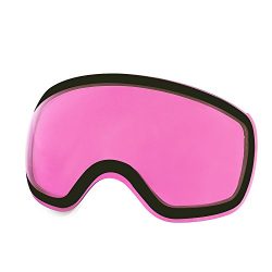 Unigear Ski & Snowboard Detachable Dual Layer Anti-Fog Goggle Lens Only