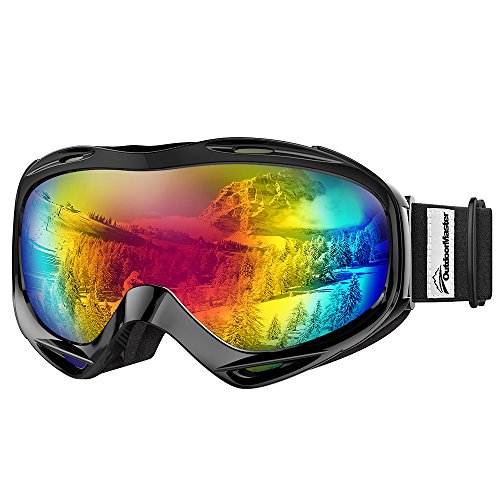 Outdoormaster Otg Ski Goggles Over Glasses Skisnowboard Goggles For Men Women And Youth 100