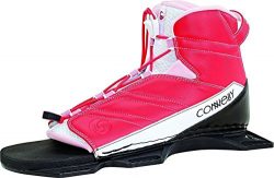 Connelly Pink Women’s Nova Binding Nova Rear Waterski for Age (5-11), Small/Medium