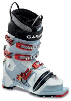 Garmont Minerva Telemark Ski Boot (Blue Pearl/White, 22.0 Mondo)