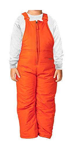 Arctix Infant/Toddler Insulated Snow Bib Overalls,Sunset Orange,2T