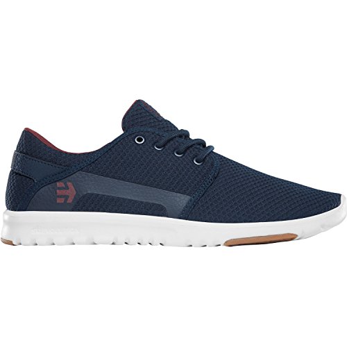 Etnies Men's Scout Skate Shoe, Navy/Red, 10.5 Medium US SkiingMe