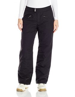 White Sierra Women’s 29″ Inseam Toboggan Insulated Pants, Black, Small