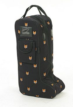 Centaur Embroidered Fox Boot Bag