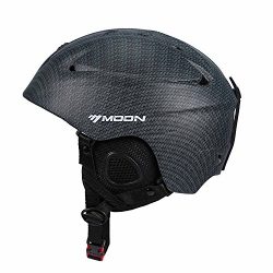 UNISTRENGH Ski Snowboard Helmet, Unisex Snow Sports Helmet Lightweight Integrally Warmest Windpr ...