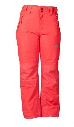 Arctix Youth Snow Pants with Reinforced Knees and Seat, Melon, Large
