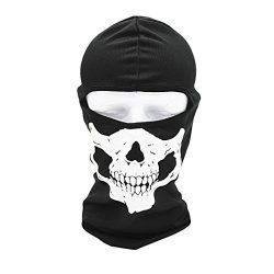 Mchoice Tactical Motorcycle Cycling Hunting Outdoor Ski Skull Face Mask Helmet (A)